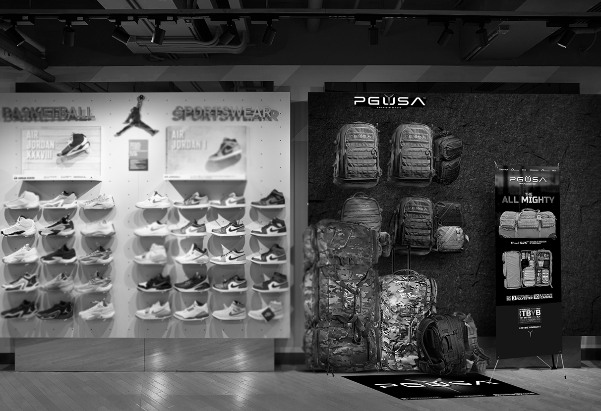 Product branding showcase