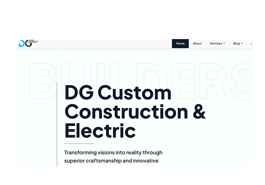 Creative portfolio work
