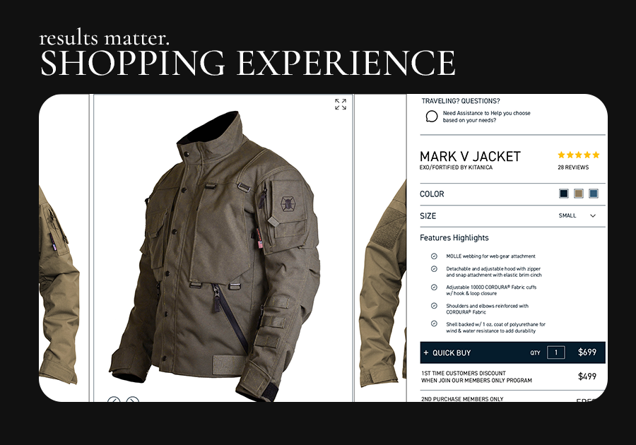 Ecommerce brand design